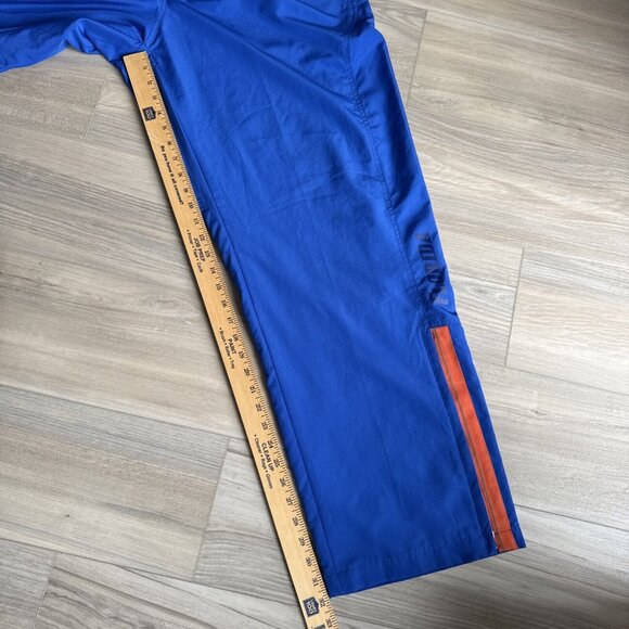 Nike Team Mens XL Florida‎ Gators Basketball Track Pants Blue NCAA Drawstring - Picture 8 of 14